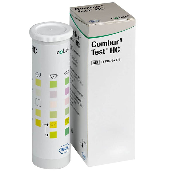 Roche Combur 5 HC Strip Tes Urine (10 Strip per Kemasan)