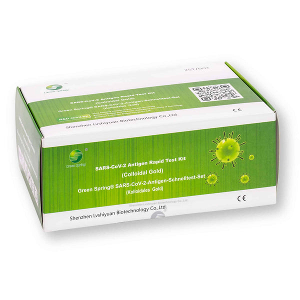 Green Spring SARS-CoV-2 Antigen Rapid Test 25 Pieces