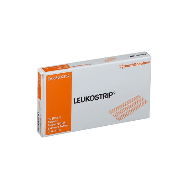Strisce di sutura cutanea LEUKOSTRIP (6,4 x 76 mm) 10x3 strisce