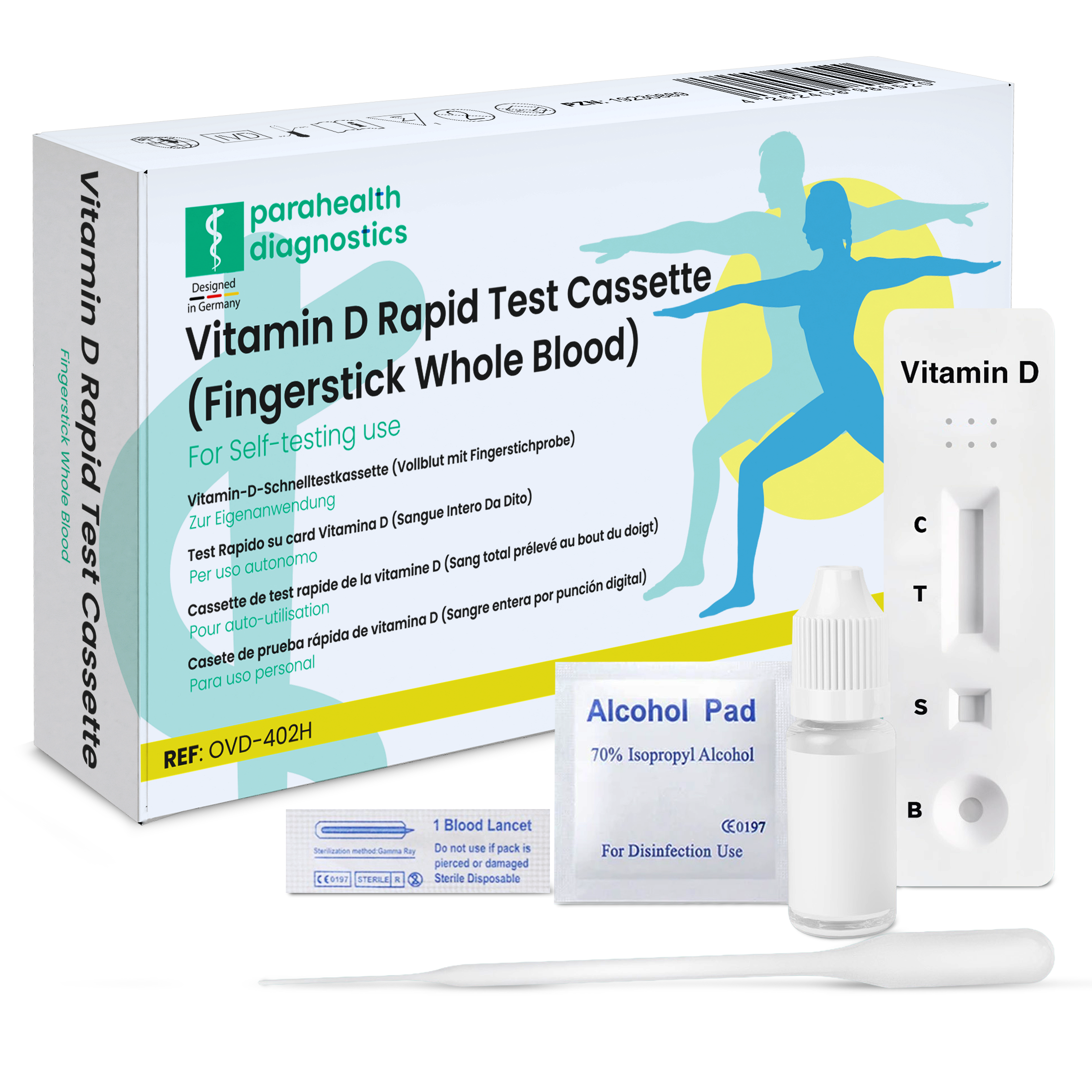 parahealth diagnostics Ταχεία δοκιμασία βιταμίνης D για την ανίχνευση ανεπάρκειας