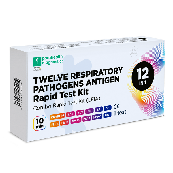 Test antigenico rapido 12-in-1 per agenti patogeni respiratori parahealth diagnostics
