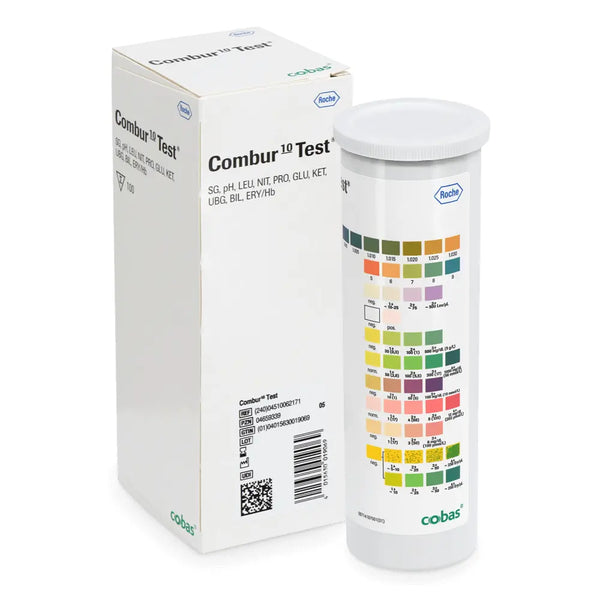 Roche Combur 10 Test Strips, 1 Pak = 100 Lembar