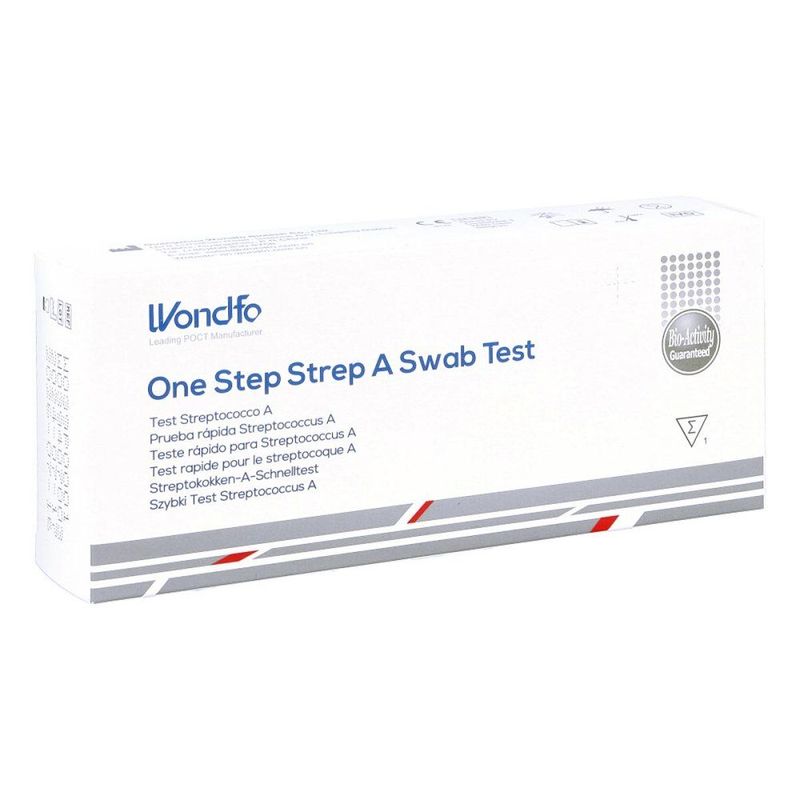 Wondfo Ταχύ Τεστ Στρεπτόκοκκου Ομάδας Α – Αυτοδιαγνωστικό Τεστ για Οστρακιά