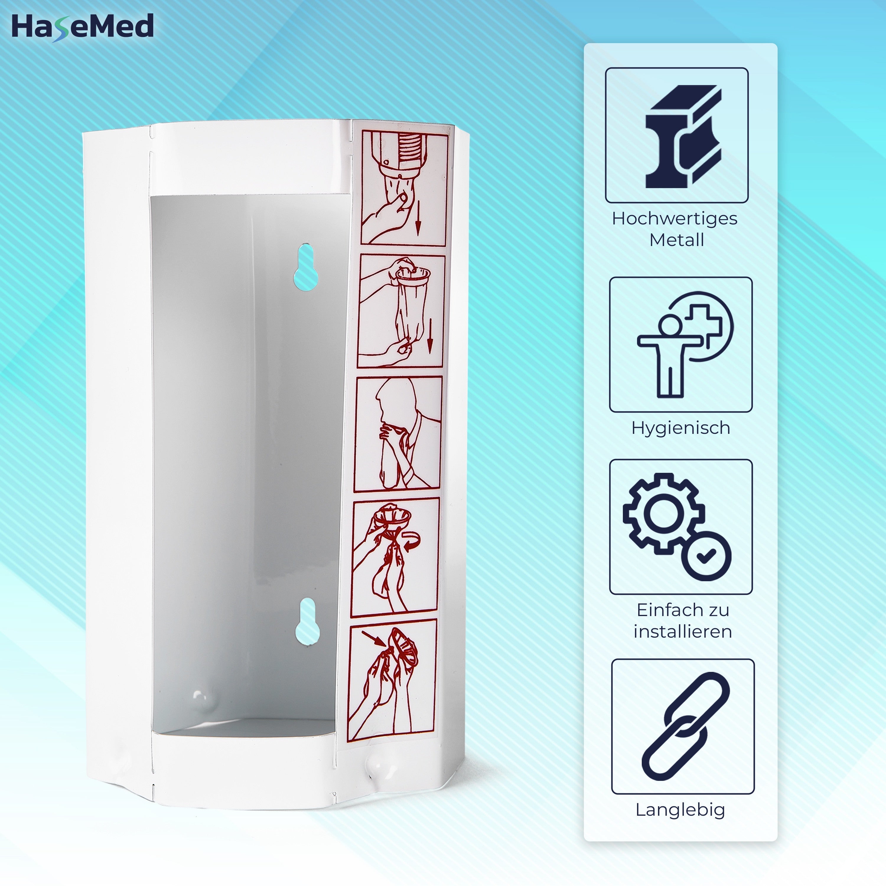 Wandspender für Spuckbeutel Größe M